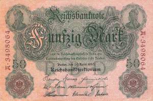 50 Mark 1910 ro.42 A/A